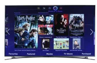 Обзор телевизоров Samsung серии F8000 2013 года — UE55F8000